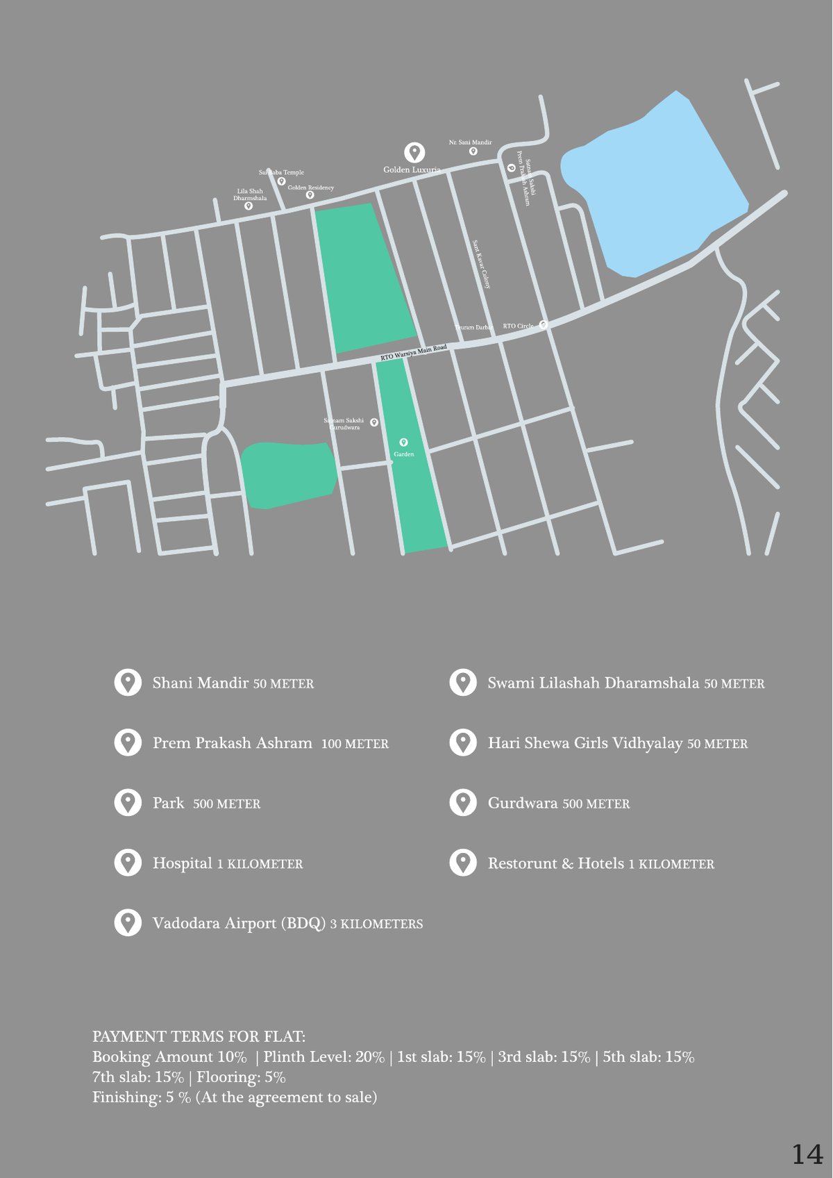 Golden Luxuria Apartment - Image 14