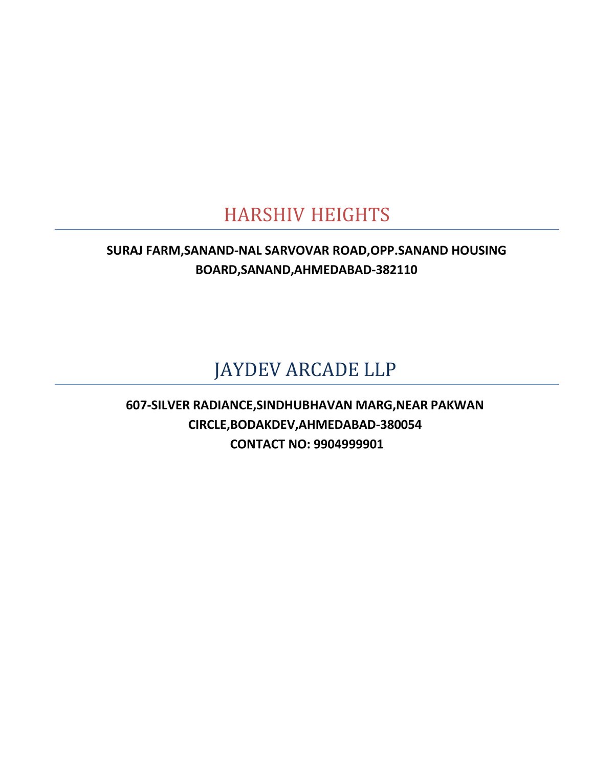 Harshiv Heights Image 1 Harshiv Heights - Image 1