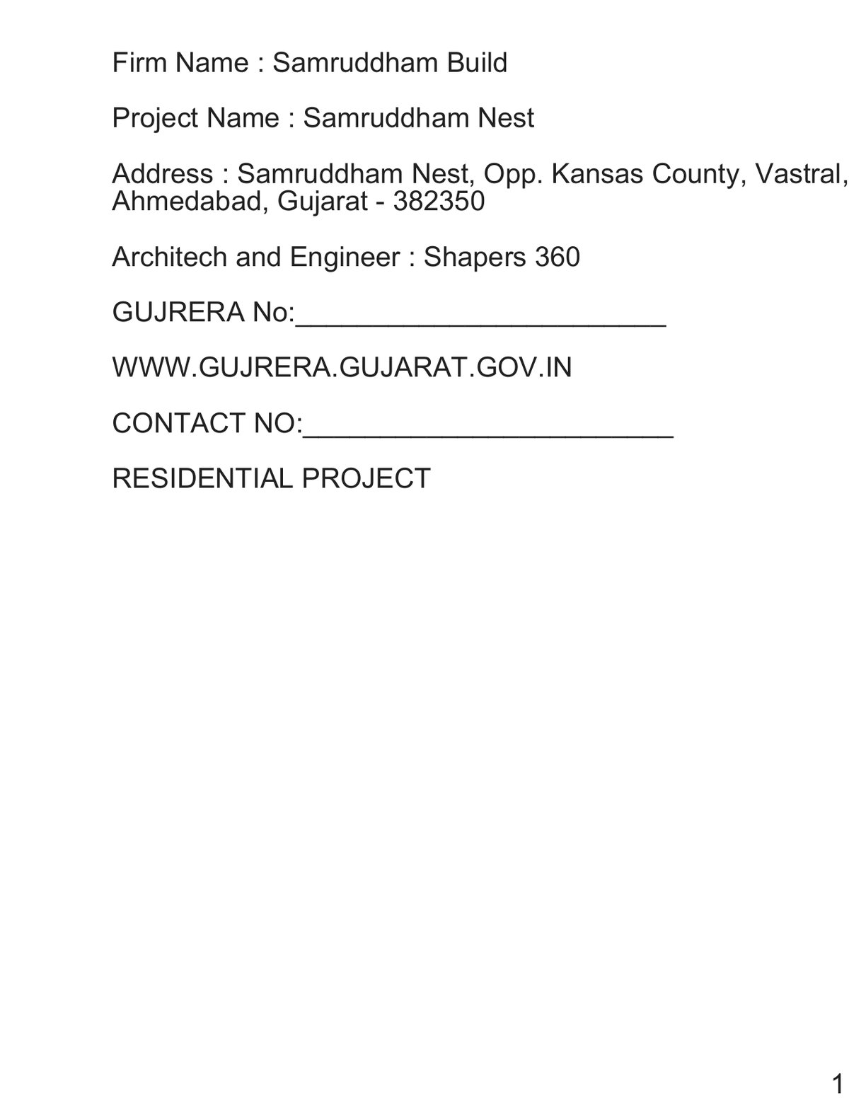 Samruddham Nest Image 1 Samruddham Nest - Image 1