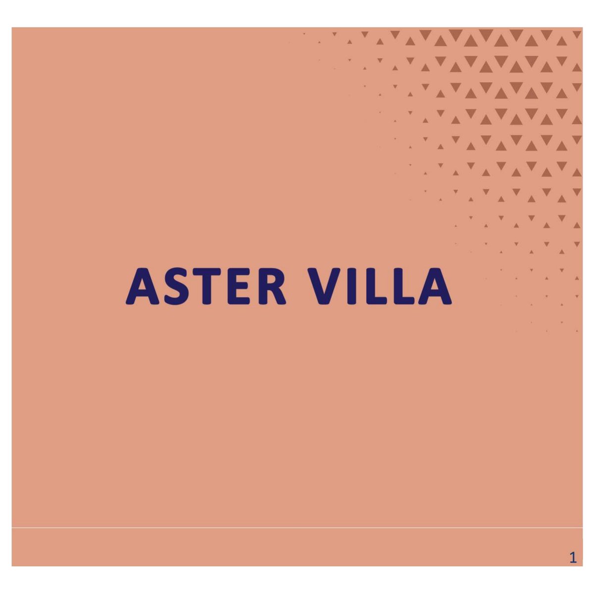 Aster Villa Image 1 Aster Villa - Image 1
